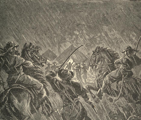 General J.E.B. Stuarts Raid upon Popes Headquarters, August 22, 1862