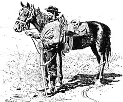 Union cavalryman by Walton Taber