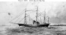 CSS Sumter (Confederate Cruiser, 1861-1862) 
 
    Contemporary photograph of an artwork by Clary Ray, 1894. 
 
    U.S. Naval Historical Center Photograph.